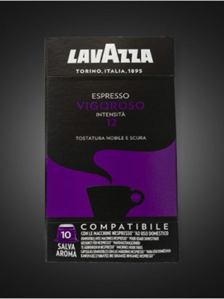 Lavazza Nespresso Vigoroso kávékapszula Lavazza Nespresso Vigoroso kávékapszula