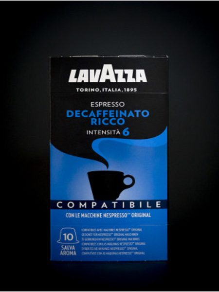 Lavazza Nespresso Decaffeinato Ricco kávékapszula Lavazza Nespresso Decaffeinato Ricco kávékapszula